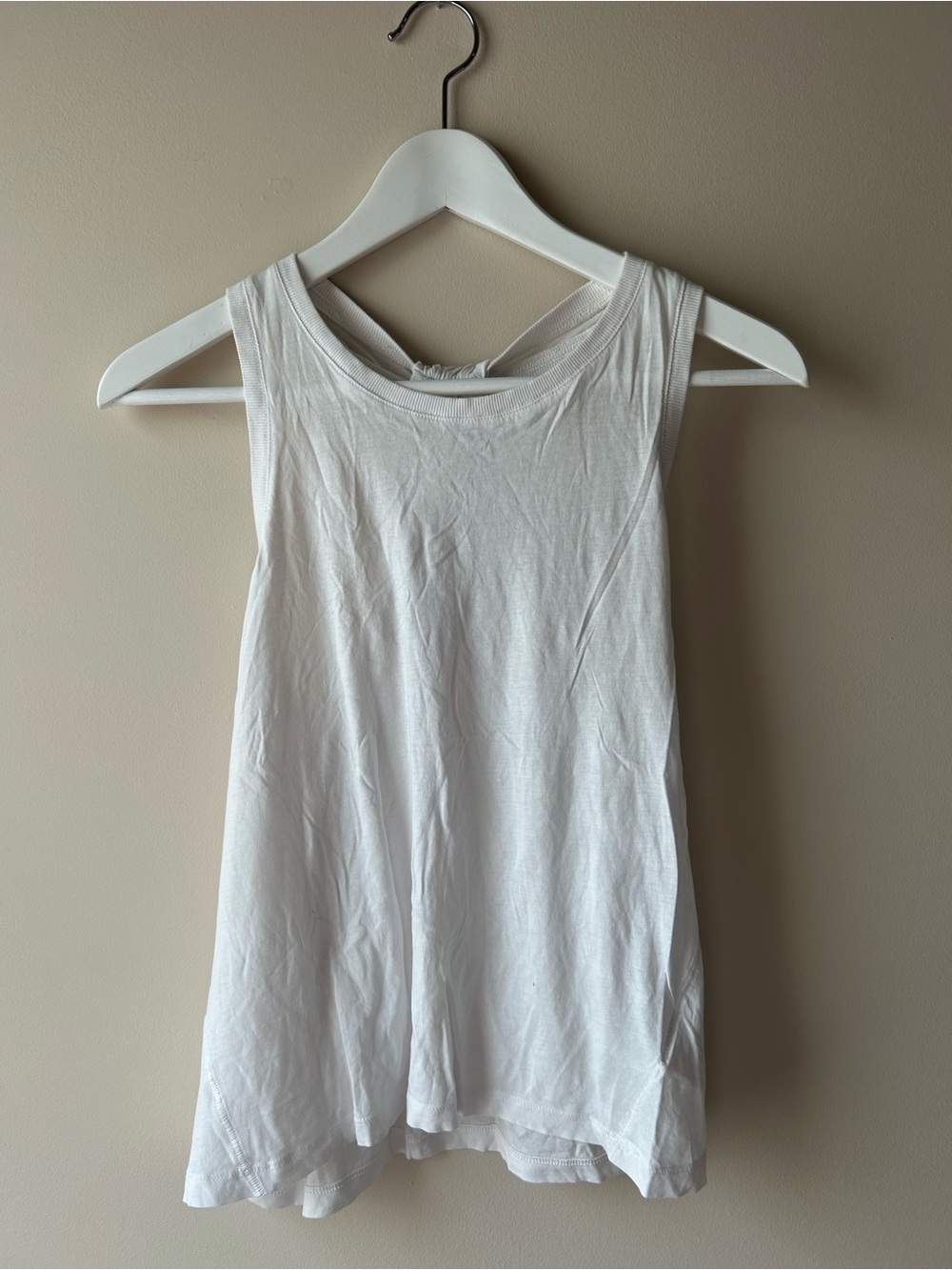 Anthropology Women’s White Sleeveless Tank Top
